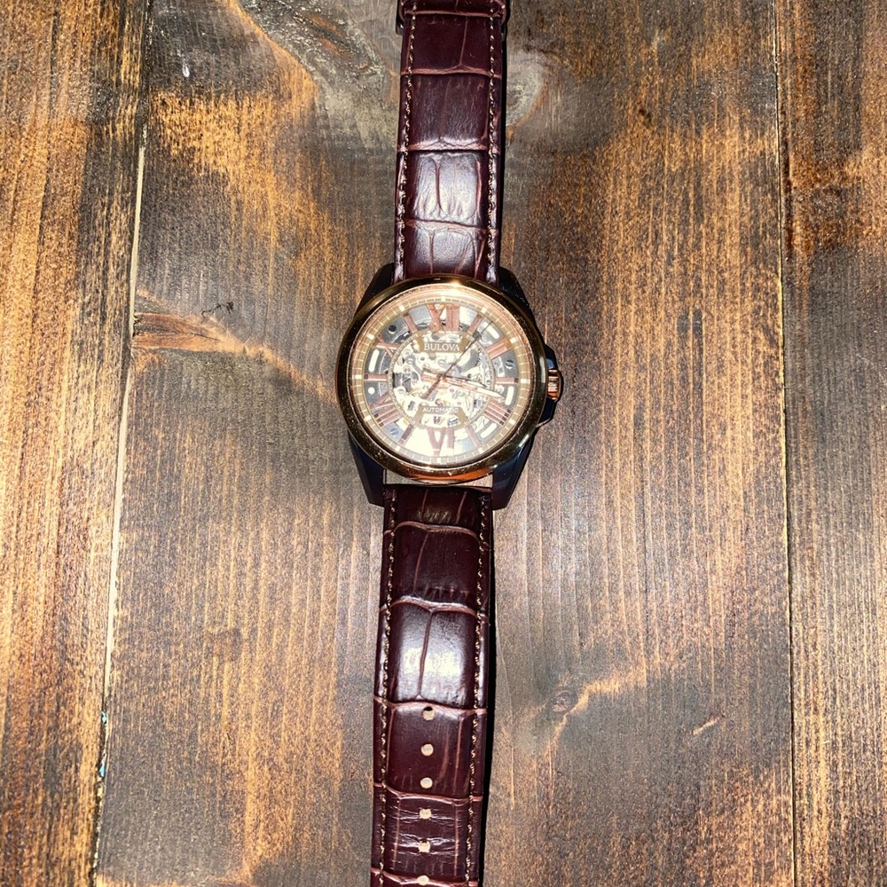 Men’s Bulova Sutton Watch BARELY worn!!